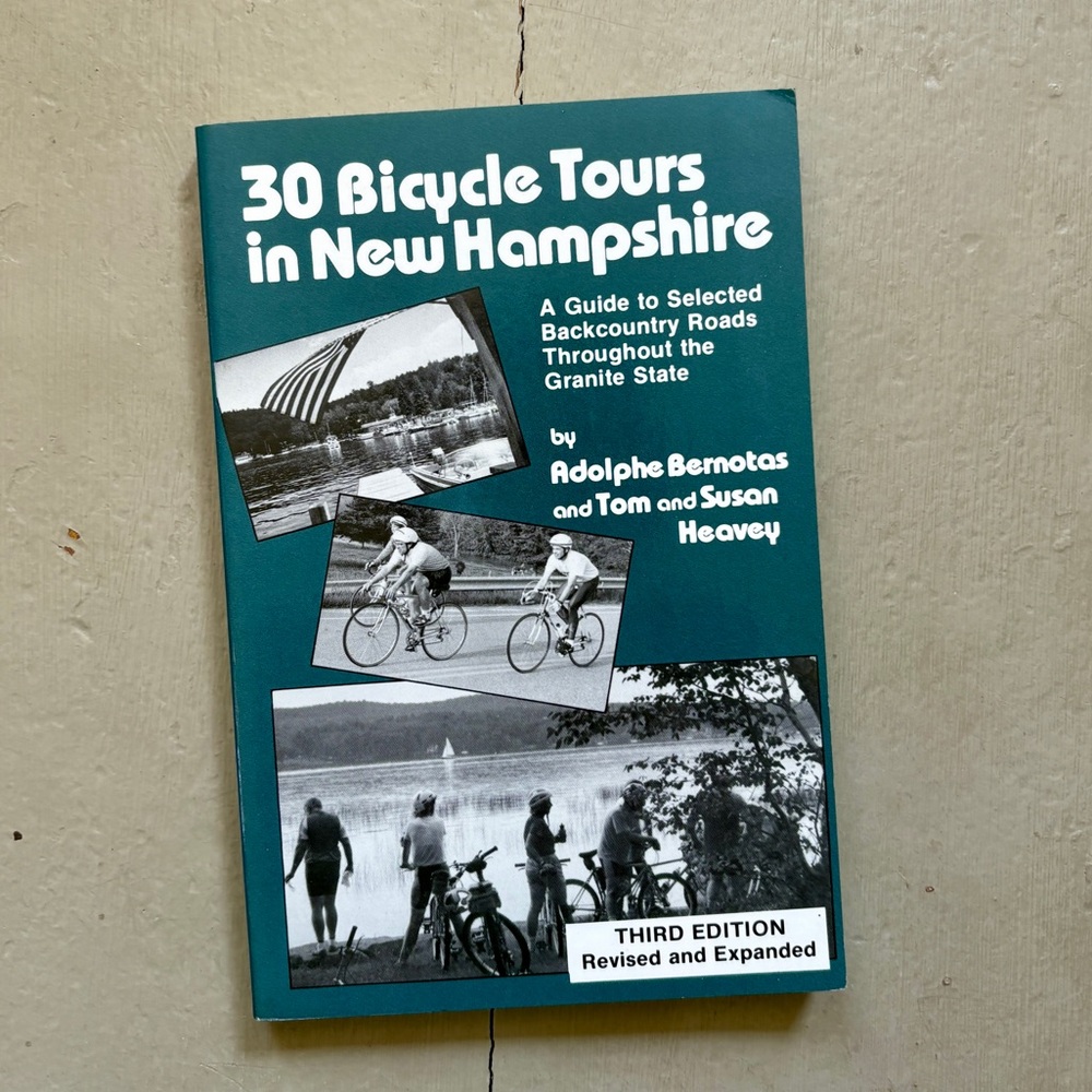 1993 30 Bicycle Tours in New Hampshire NH Cyclist Cycling White Mountains Summer